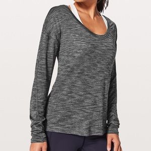 NWT Lululemon Grey Meant to Move Long Sleeve